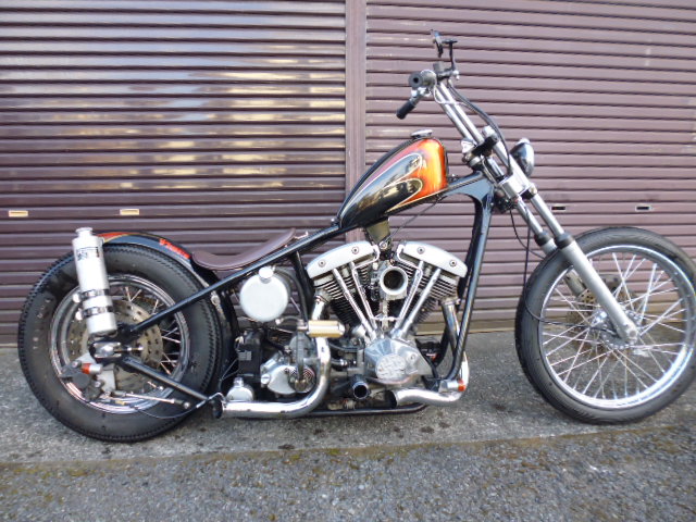 中古車販売 76年 ショベルリジット ハーレーダビッドソン専門店 マックスモーターサイクル